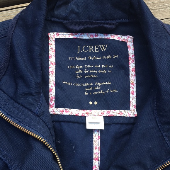 J. Crew Relaxed Field jacket in navy - Picture 2 of 9